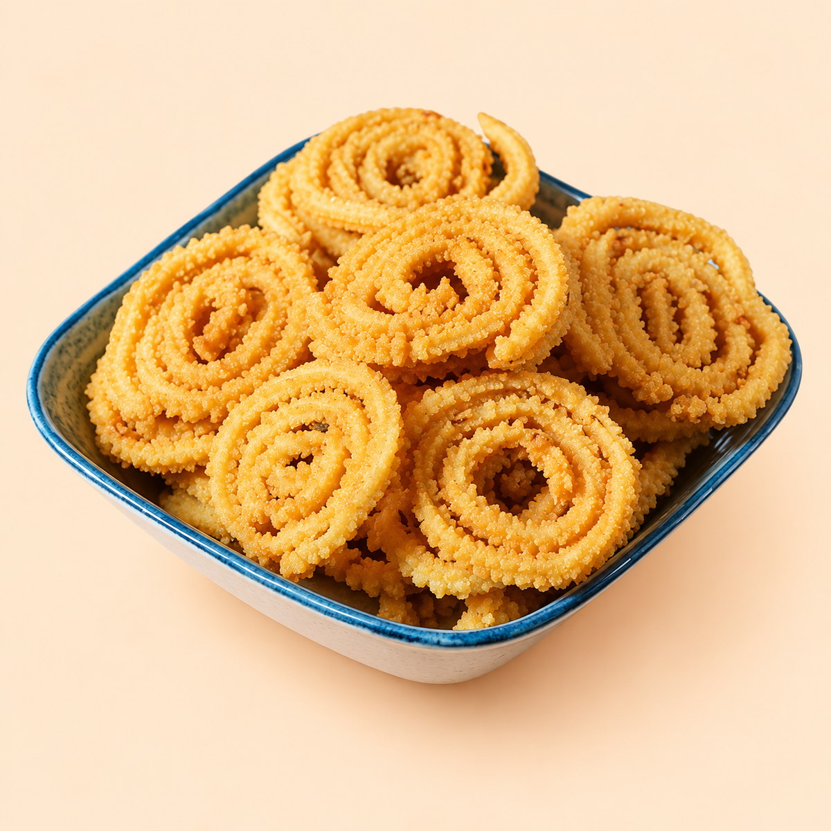 Kerala Home made Ari Murukku - Rice Flour Snacks, 500g